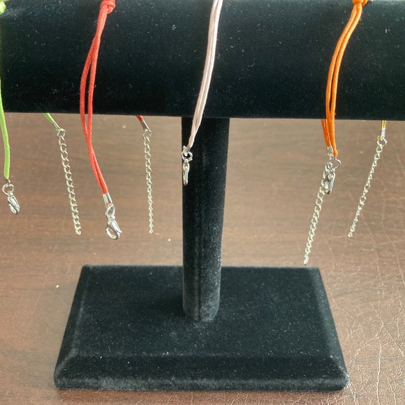 NWT - Double-stranded bracelet w/silver-tone infinity sign & ext. chain - Picture 10 of 12